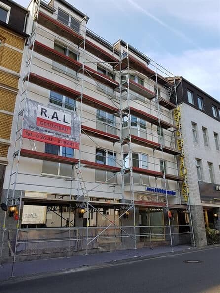 Gerüstprojekt von R.A.L. Gerüstbau – Referenz 1